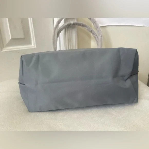 Longchamp Gray and Brown Tote Bag NWOT - Picture 4 of 7